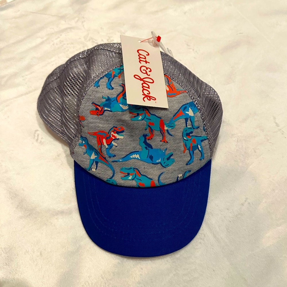 Cat & jack nwt 3t 4t 5t dinosaur baseball trucker hat
